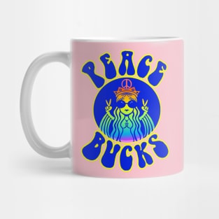 PEACE BUCKS Mug